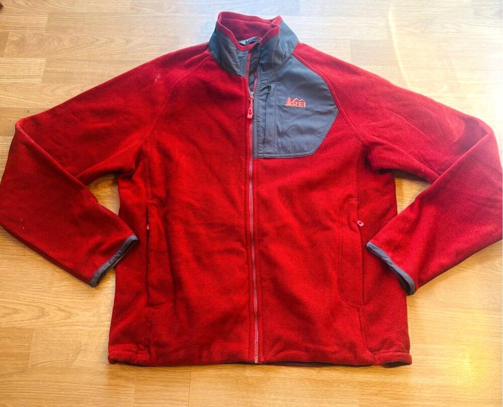 REI FLEECE JACKET MENS LARGE DENALI STYLE